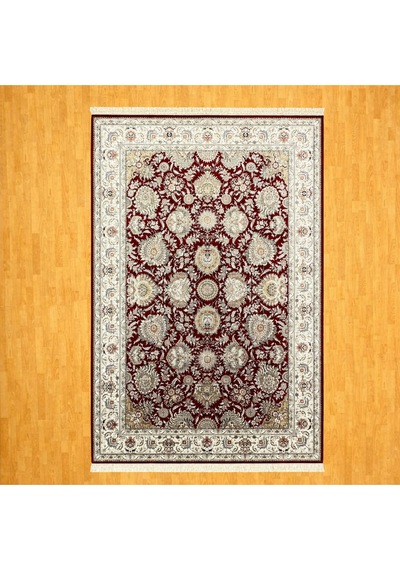 Persian 200 X 300 İpek Halı Kırmızı