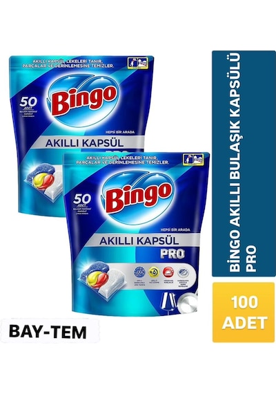 Akıllı Kapsül Pro Bulaşık Makinesi Deterjanı Tableti 100'lü