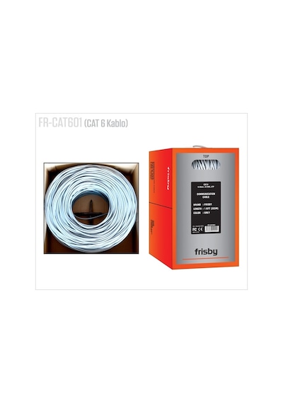 Frisby Cat6 Utp 23Awg 305M Kablo Fr-Cat601