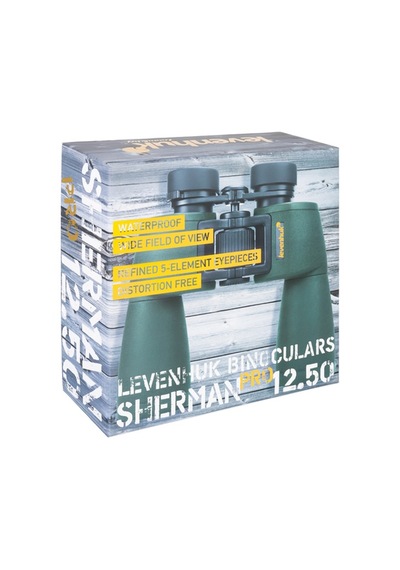 Levenhuk Sherman PRO 12x50 Dürbün Yeşil