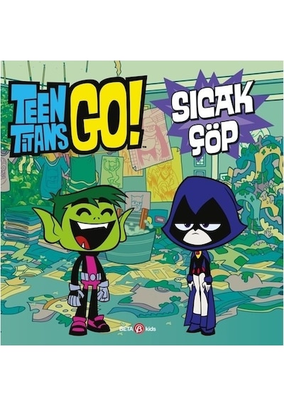 DC Comics: Teen Titans Go! Sıcak Çöp - Jonathan Evans - Beta Kids