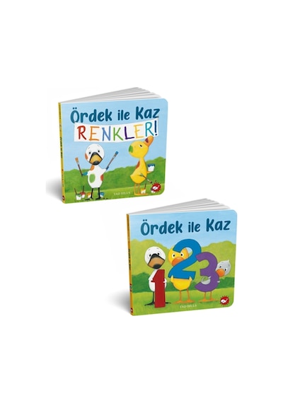 0-3 Yaş Için Ördek Ile Kaz Seti - 2 Kitap