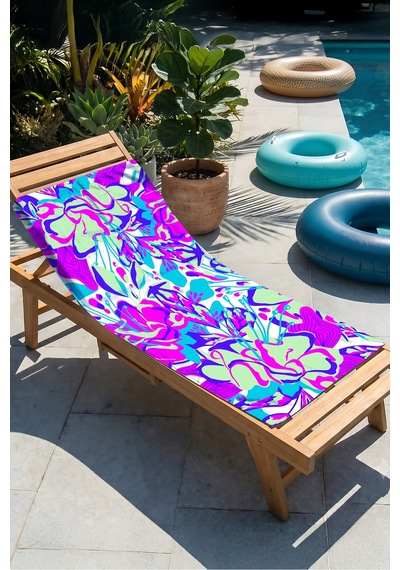 Çiçek Desenli Tropikal Plaj Havlusu-canlı Renkli Modern Floral Havuz Deniz Hızlı Kuruyan Örtü Havlu Dumanlı Şafak Çiçek Desenli Tropikal Plaj Havlusu-canlı Renkli Modern Floral Havuz Deniz Hızlı Kuruyan Örtü Havlu Dumanlı Şafak