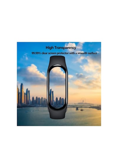 Xiaomi Mi Band 8/mi Band 9 Uyumlu Ekran Koruyucu Nano Esnek Cam Tam Kaplayan Ppm