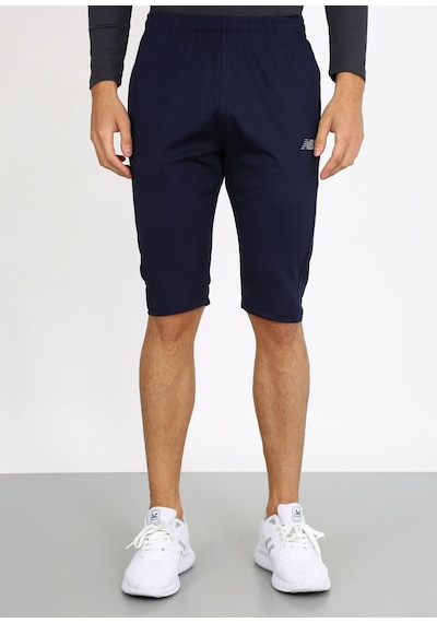 New Balance Nbtmcp-avı Erkek Kapri Şort Lacivert