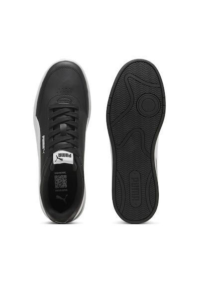 Puma Court Classic Clean Siyah Kadın Sneaker 000000000102713764 Siyah-beyaz