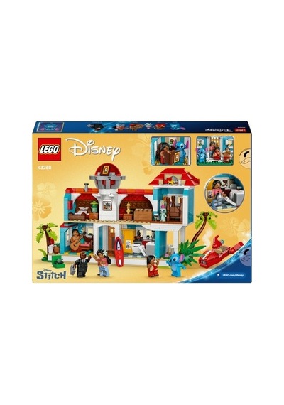 Lego Lilo Ve Stitch Plaj Evi İle Yaratıcı Oyun Seti