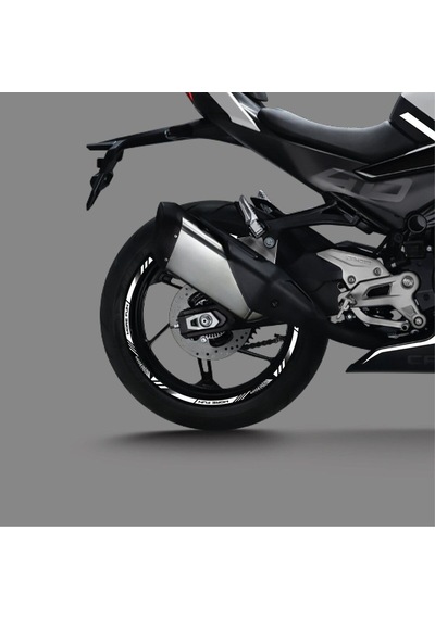 Cfmoto 450sr Sticker Jant Dışı Şerit Baskılı Beyaz
