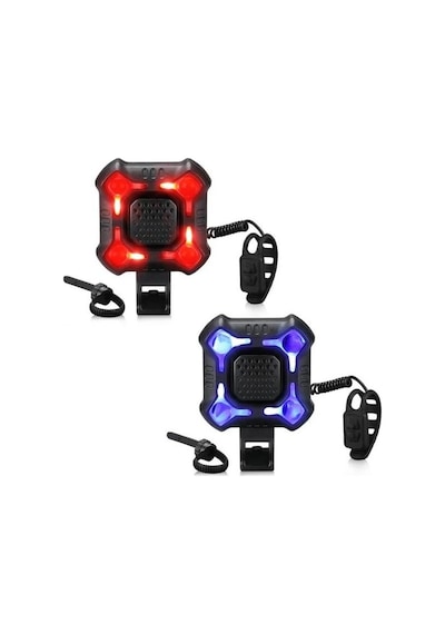 Forte Gt 2122 Bisiklet Ön Işık 350 Lümen 140 Db Usb Şarjlı Yüksek Güçlü Far Korna
