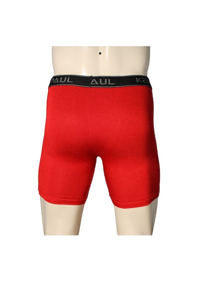Kennpaul Bambu Uzun Paçalı Sporcu Boxer -kırmızı Nefes Alır, Konforlu Kırmızı