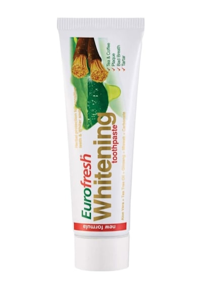 Farmasi Euro Fresh Whitening Aloe Veralı Misvaklı Beyazlatıcı Diş Macunu 2 x 112 G