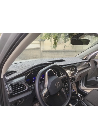 Kapitone Deri Kumaş Volkwagen T-cros Torpido Koruma Örtüsü 1 Adet