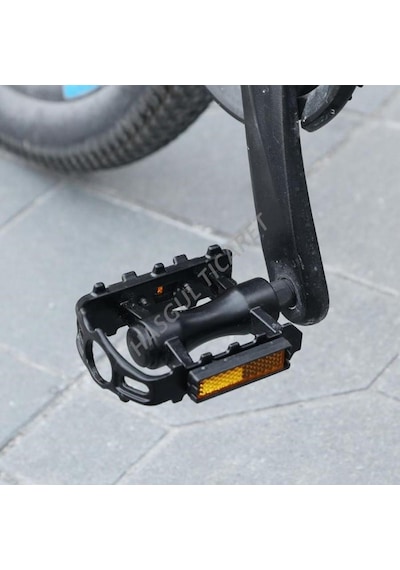 Hsgl Bilyalı Siyah Pedal Dar Alüminyum