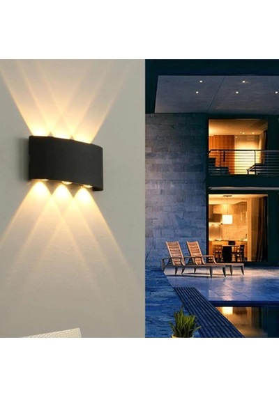 Ucuz Geldi Dekoratif Çift Yönlü Duvar Aydınlatma Led Aplik Duvar Lambası Cata Haiti 10 Watt Desenli Duvar Aplik G Çok Renkli