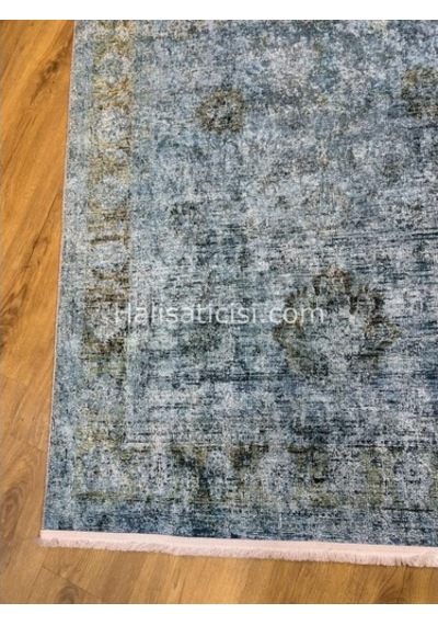 Salerno Çamaşır Makinesinde Yıkanabilir Kilim Halı Hs1033 Çok Renkli