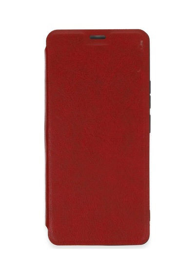 Newface - 842 - Xiaomi Redmi Note 13 4g Kılıf Flip Cover - Csmo-tex - - Kırmızı