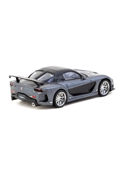 Mey İthalat 1/64 Mazda Rx-7 Veilside Fortune7 Grey Metallic / Black