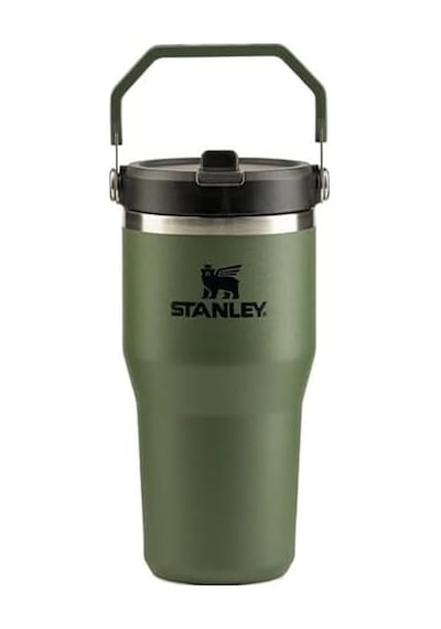 Stanley Iceflow Flip Straw Tumbler Pipetli Termos Bardak, Haki D Çok Renkli
