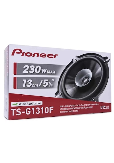 Pıoneer Ts-g1310f-230 Watt-tweteersız Oto Kapı Hoparlörü-2 Adettir