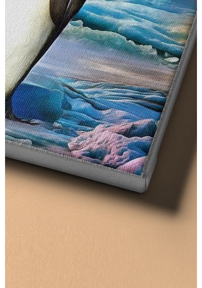 Webstyle Sayılarla Boyama Seti Kasnaklı Penguenler 50 X 65 Cm