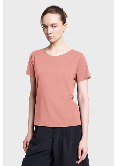 Lescon Kadın Kısa Kollu T-shirt 26y-2127 Pembe