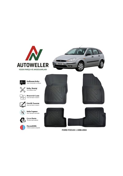 Ford Focus 1998-2004 Havuzlu Oto Paspas