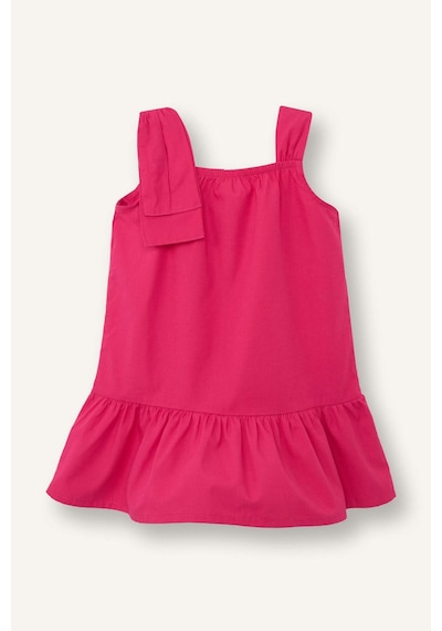 Defacto %100 Pamuk Askılı Poplin Elbise Kız Bebek H6743a526hspn178 Pembe-pn178