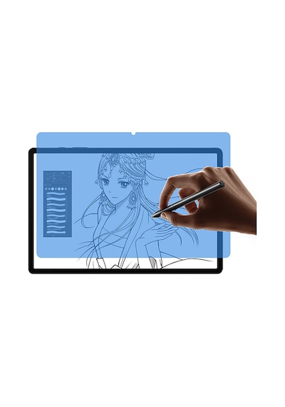 Galaxy Tab S9 Uyumlu Zore Paper-like Ekran Koruyucu-renksiz