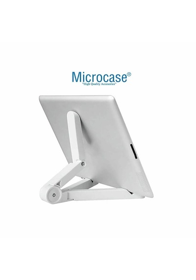 Microcase Apple İpad Air 11 2026 İle Uyumlu Bluetooth Klavye Tr Sticker + Bluetooth Mouse + Tablet Standı - Al2765