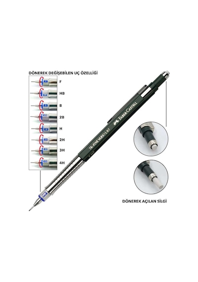 Faber Castell Tk Fine Vario Lüks Versatil Kalem 5