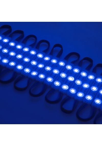 10 Adet 5 Watt Mavi Işık Ip65 Modül Led, 10 Adet Magnetli, Çok Kaliteli Kırmızı Işık Modül Led Mavi