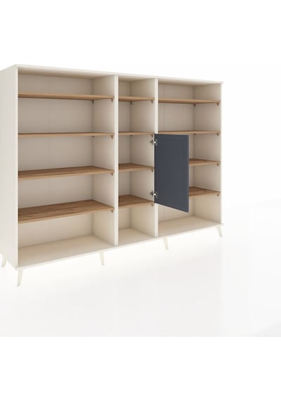 Hyperion Dolap 12 Raflı Tek Kapaklı 220x44x163 Aytaşı-antrasit/çam Antrasıt/atlas Çam - Aytası Hyperion Dolap 12 Raflı Tek Kapaklı 220x44x163 Aytaşı-antrasit/çam Antrasıt/atlas Çam - Aytası