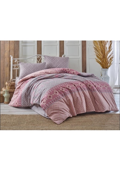 Komfort Home Çift Kişilik Ranforce Nevresim Takımı (Bienline) (351500322) Çok Renkli