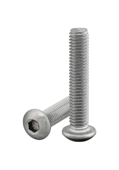 Bombe Başlı İmbus Civata Dın 7380 M10x20 Mm 10 Adet