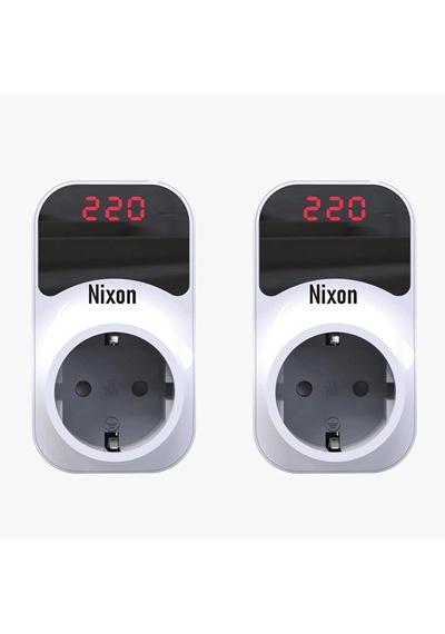 Nixon Akıllı Voltaj Koruyucu Priz 2li