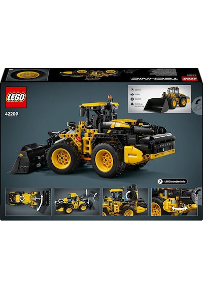 LEGO® Technic Volvo L120 Electric Tekerlekli Yükleyici 42209 - İnşaatı Seven 9 Yaş ve Üzeri Çocuklar için Yaratıcı Oyuncak Yapım Seti(973P)