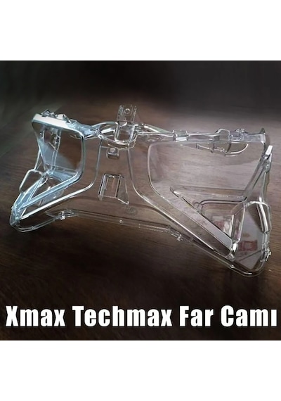 Xmax Techmax 250/300 2023-2025  Model Uyumlu Far Camı Şeffaf