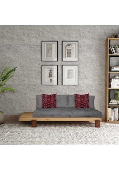 Woodesk Arin Masif Natural-gri Renk Sedir Cpt8302-200