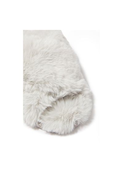 The White Company Suni Kürk Terlik Sürdürülebilir Ve Rahat Tasarım Safran