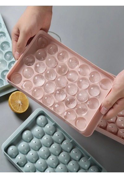 Buz Kalıbı Çikolata Kalıbı Yuvarlak Plastik Bar Parti Aksesuarı Izgara Buz Kalıbı Plastik Diğer