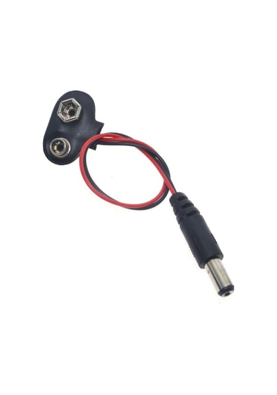 9v Pil Buton Kablosu