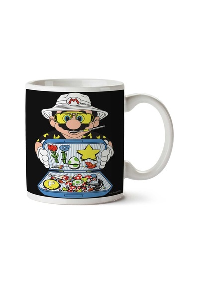 Koopa Country Super Mario İki Tarafı Baskılı Kupa Bardak
