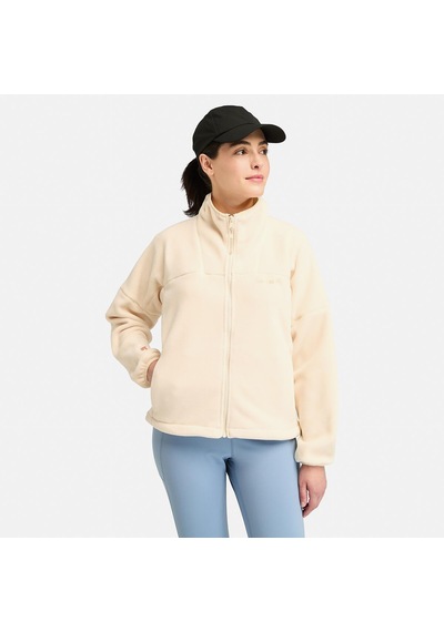 Timberland Polartec Full-zip Fleece Kadın Krem Ceket