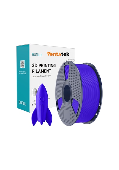 Sunlu Mavi High Speed Pla Filament - 1.75mm - 1 Kg Mavi