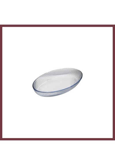 Storeşahin Oval Borcam Tepsı 1 Adet Shn0720 Çok Renkli