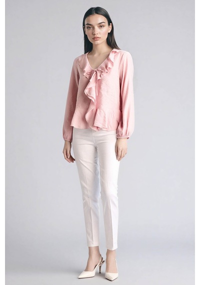 Defacto Volanlı Modal Bluz G1971ax26spbr86 Pembe-br86