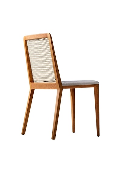 Martha Hazeranlı Ahşap Sandalye Natural - Beyaz