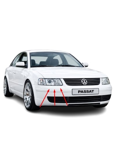 Vw Passat B5 1997-2000 Arası Depo Sağ Ve Sol Far Mercekli 3b0941017h / 3b0941018h