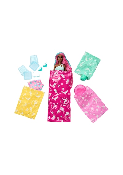 Jkf60 Barbie Pop Reveal Sürpriz Bebek - Mor Saçlı