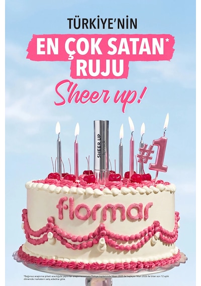 Flormar Sheer Up Yarı Transparan & Parlak Bitişli Nemlendirici Ruj 020 Hıdden Desıre